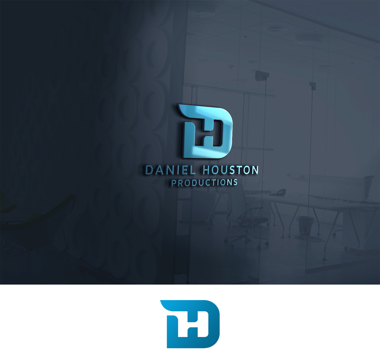 Logo Design entry 1818793 submitted by osman36 to the Logo Design for Daniel Houston Productions run by D-Kibble