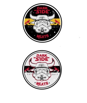 Logo Design Entry 1820058 submitted by Lazuli0 to the contest for Dark Side Meats  run by swguru2004