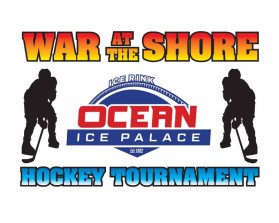 Logo Design Entry 1820150 submitted by Artwizard1966 to the contest for War at the Shore Logo  run by raven@oceanhockey.com