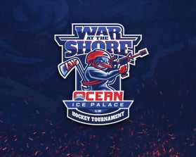 Logo Design Entry 1820191 submitted by taks0not to the contest for War at the Shore Logo  run by raven@oceanhockey.com