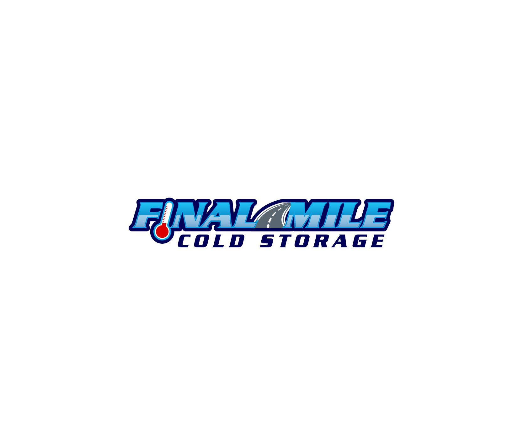 Logo Design entry 1820796 submitted by Dhetyaz to the Logo Design for FINAL MILE COLD STORAGE run by AMBESTTRANS