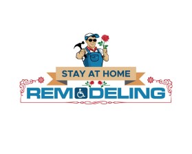 Logo Design entry 1821152 submitted by azadarc02 to the Logo Design for Stay at Home Remodeling run by jbu