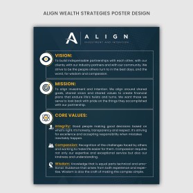 Graphic Design entry 1821274 submitted by pdwork to the Graphic Design for Align Wealth Strategies LLC run by Jmcross11