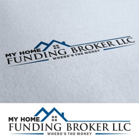 Logo Design Entry 1821610 submitted by Awan to the contest for My Home Funding Broker LLC run by Dreambiz