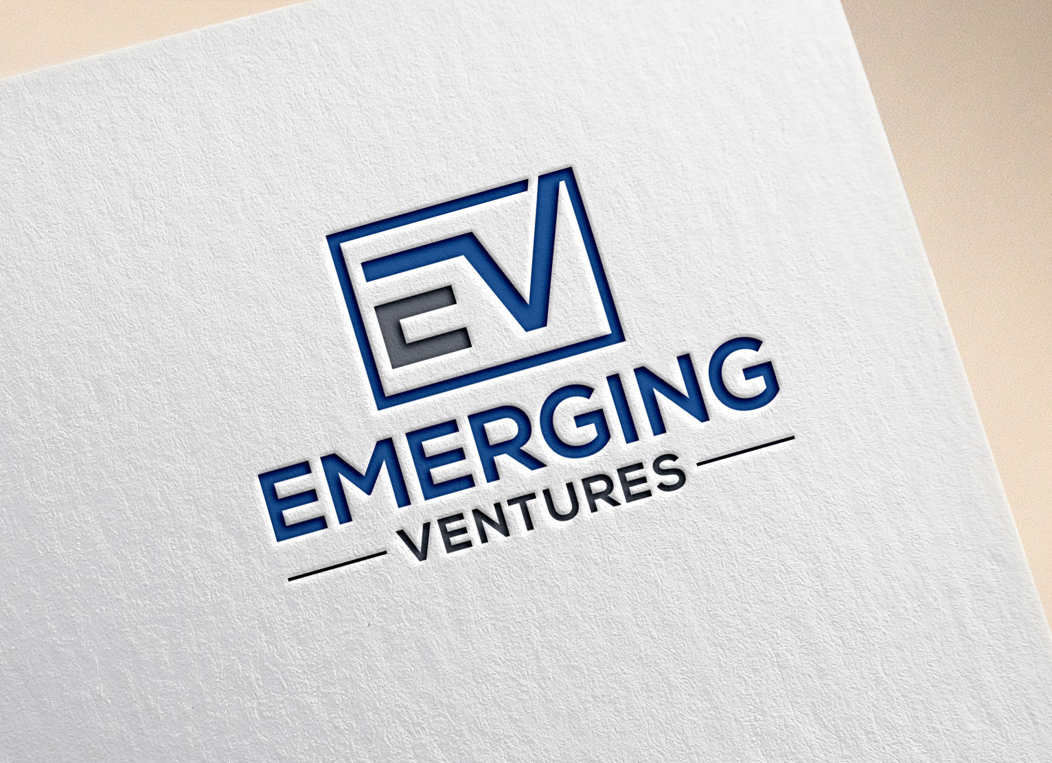 Logo Design entry 1821724 submitted by MOLLAH2 to the Logo Design for Emerging Ventures run by David3712