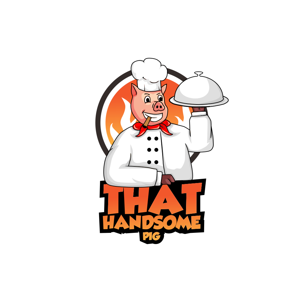 Logo Design entry 1822198 submitted by Salman to the Logo Design for That Handsome Pig run by aarongary2002