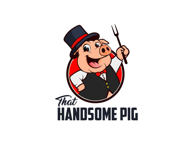 Logo Design entry 1822198 submitted by El patron to the Logo Design for That Handsome Pig run by aarongary2002