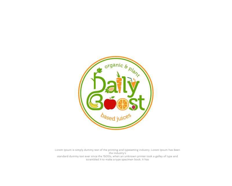 Logo Design entry 1823017 submitted by SATRI to the Logo Design for Daily Boost run by MayanMysatery