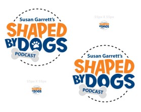 Graphic Design entry 1812834 submitted by DK Graphics to the Graphic Design for Susan Garrett's Shaped By Dogs Podcast run by DogsThat