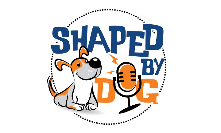 Graphic Design entry 1812836 submitted by designmax to the Graphic Design for Susan Garrett's Shaped By Dogs Podcast run by DogsThat