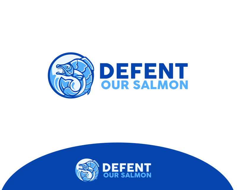 Logo Design entry 1823097 submitted by CUPU to the Logo Design for Defend Our Salmon.org run by defendoursalmon