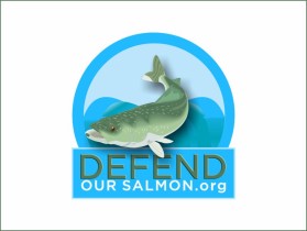 Logo Design entry 1823095 submitted by Nish to the Logo Design for Defend Our Salmon.org run by defendoursalmon