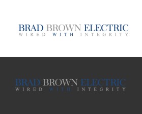 Logo Design Entry 1823632 submitted by MOLLAH2 to the contest for Brad Brown Electric run by bradb143