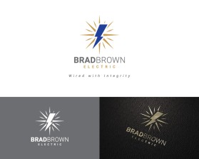 Logo Design Entry 1824093 submitted by ikdesign to the contest for Brad Brown Electric run by bradb143