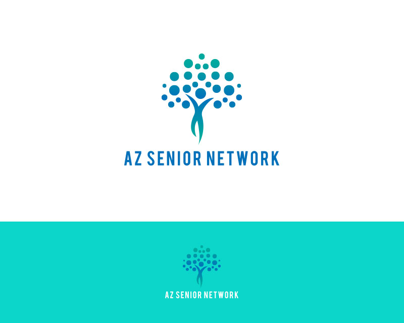 Logo Design entry 1825159 submitted by Nish to the Logo Design for AZ Senior Network run by jennmathus