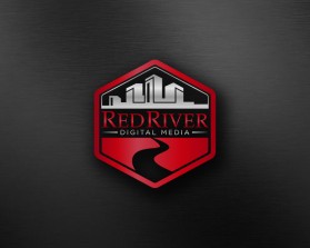 Logo Design entry 1825269 submitted by quimcey to the Logo Design for Red River Digital Media run by mdfredricks