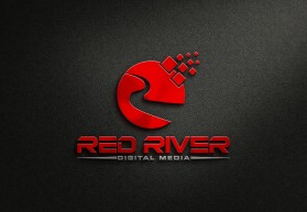 Logo Design entry 1825284 submitted by Dibya93 to the Logo Design for Red River Digital Media run by mdfredricks