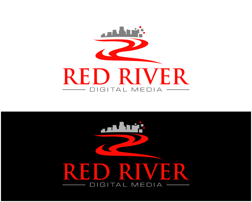 Logo Design entry 1825550 submitted by jellareed to the Logo Design for Red River Digital Media run by mdfredricks