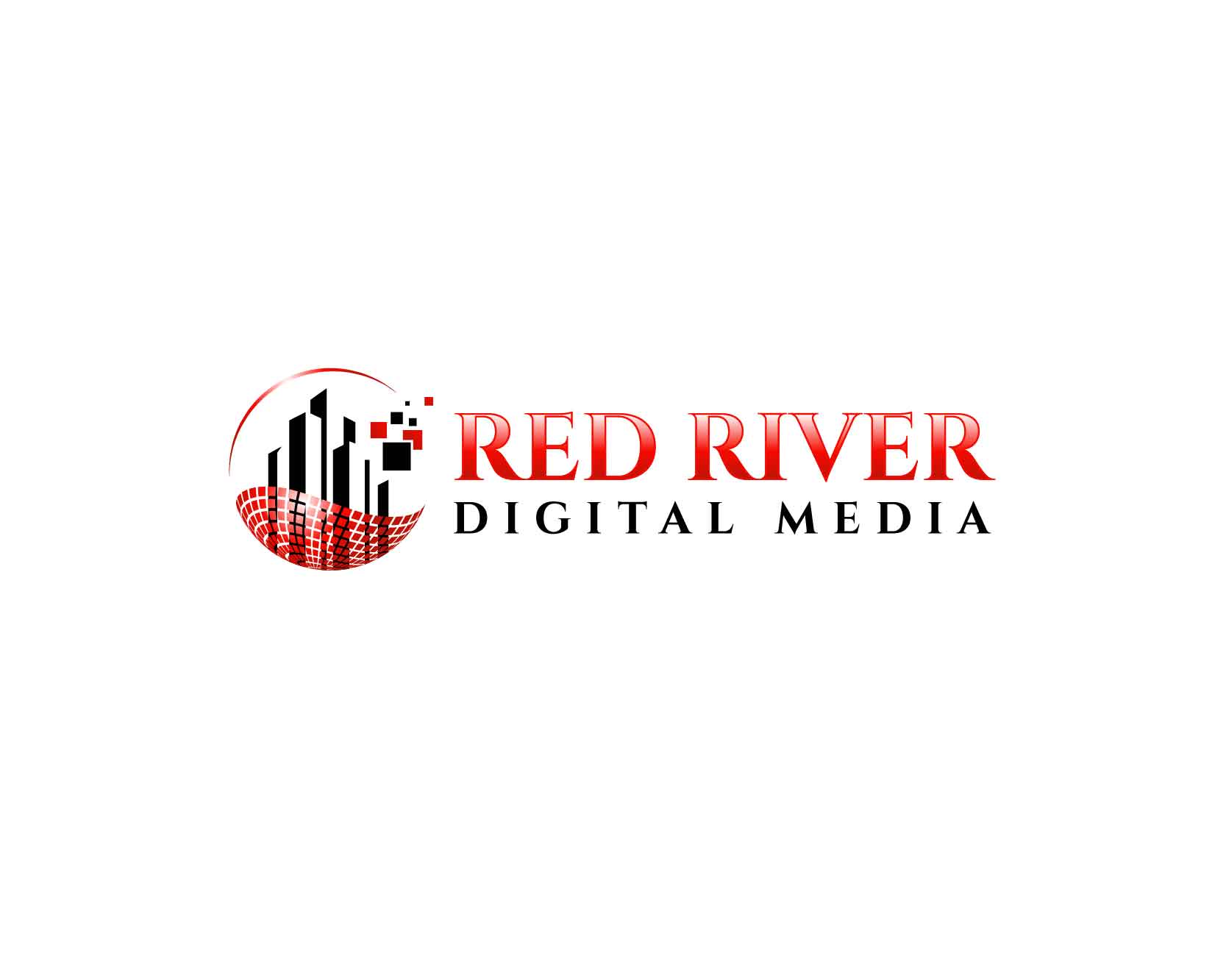 Logo Design entry 1825498 submitted by graphica to the Logo Design for Red River Digital Media run by mdfredricks