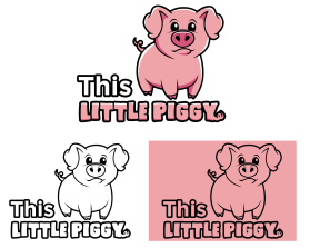 Logo Design Entry 1826389 submitted by ulasalus to the contest for This Little Piggy run by mhintz21