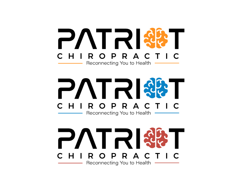 Logo Design entry 1827056 submitted by graphite to the Logo Design for Patriot Chiropractic run by bharon