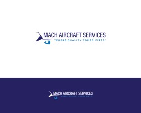Logo Design entry 1829075 submitted by simple99 to the Logo Design for MACH AIRCRAFT SERVICES run by monteslalo86