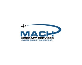 Logo Design entry 1829077 submitted by simple99 to the Logo Design for MACH AIRCRAFT SERVICES run by monteslalo86