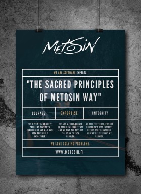 Graphic Design entry 1829154 submitted by seropah_ to the Graphic Design for Metosin run by motor_toni