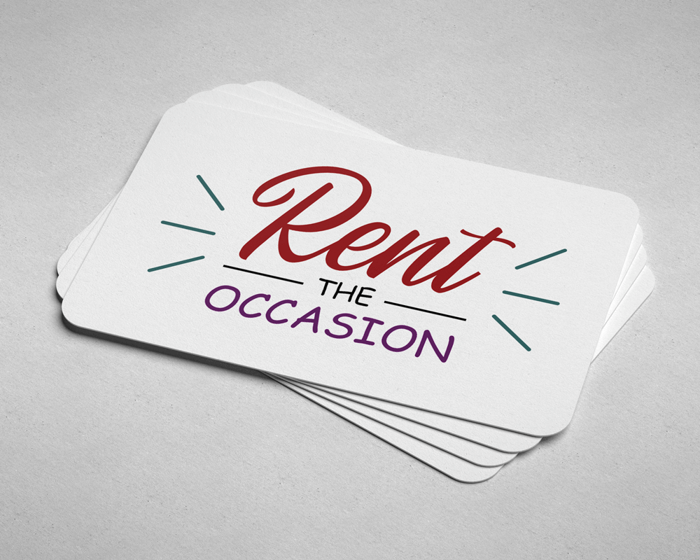 Logo Design entry 1830216 submitted by mahdinoor to the Logo Design for Rent The Occasion run by Rent the Occasion