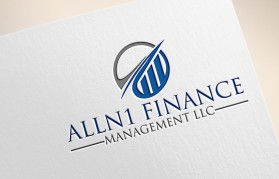 Logo Design entry 1831064 submitted by Icuk07 to the Logo Design for Alln1 Finance Management LLC run by lvalln1fm
