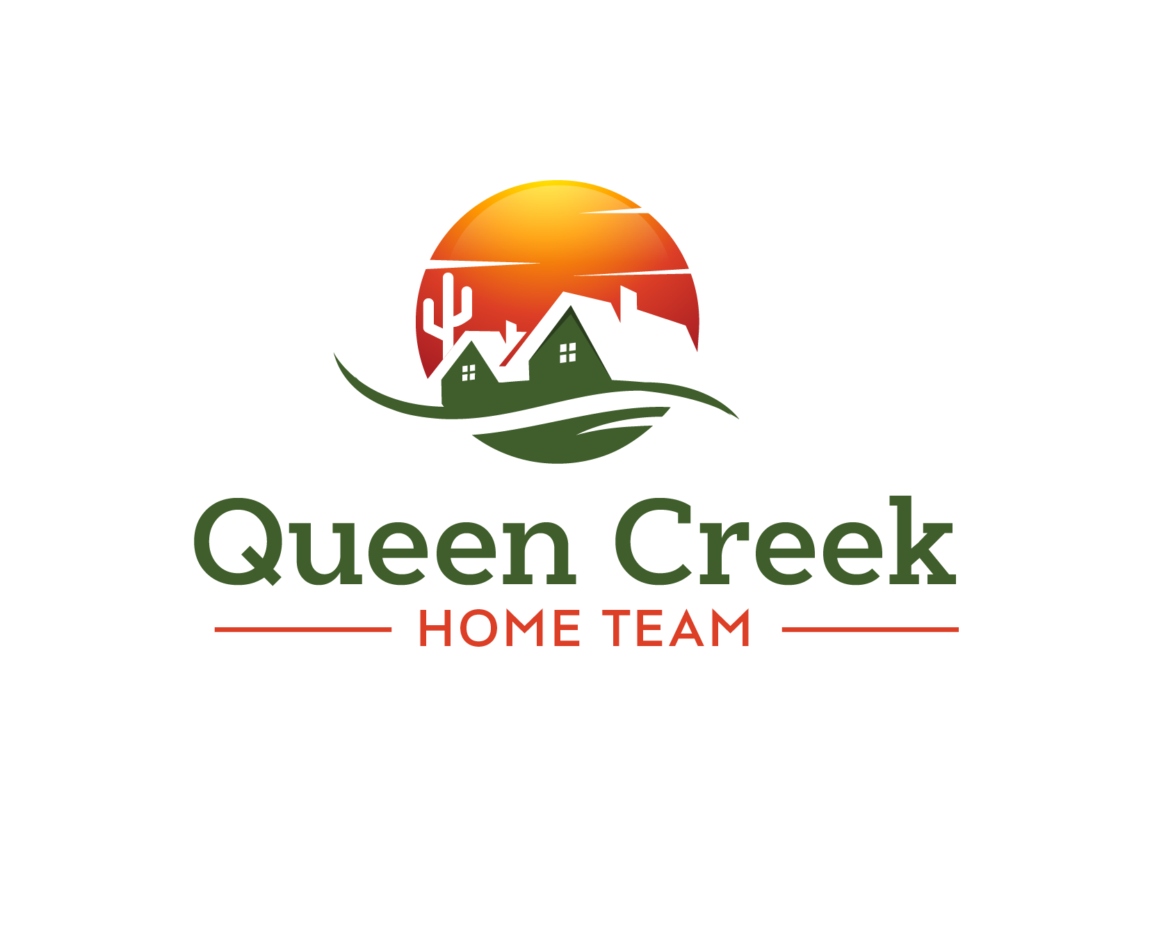 Logo Design entry 1831638 submitted by bob8899 to the Logo Design for Queen Creek Home Team run by Michellearmanini
