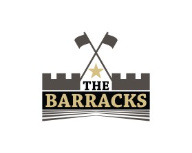 Logo Design entry 1832525 submitted by Myftha48 to the Logo Design for The Barracks run by usmaguppy94