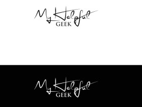 Logo Design entry 1834418 submitted by jannatan to the Logo Design for My Helpful Geek run by geektink