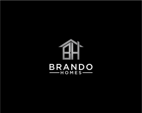 Logo Design entry 1828598 submitted by Amit1991 to the Logo Design for Brando Homes run by Dino@BrandoHomes 
