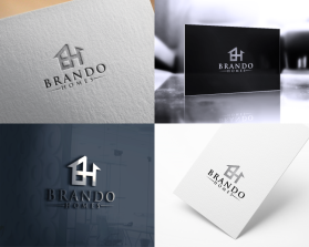 Logo Design Entry 1828613 submitted by Yox to the contest for Brando Homes run by Dino@BrandoHomes 