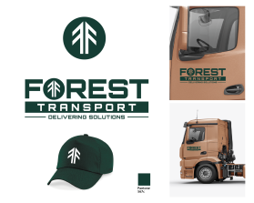Logo Design entry 1834861 submitted by me&you to the Logo Design for Forest Transport run by Webber5606