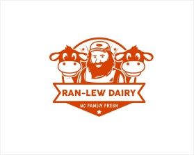 Logo Design entry 1837527 submitted by raevaughn to the Logo Design for Ran-Lew Dairy run by ranlewmilk