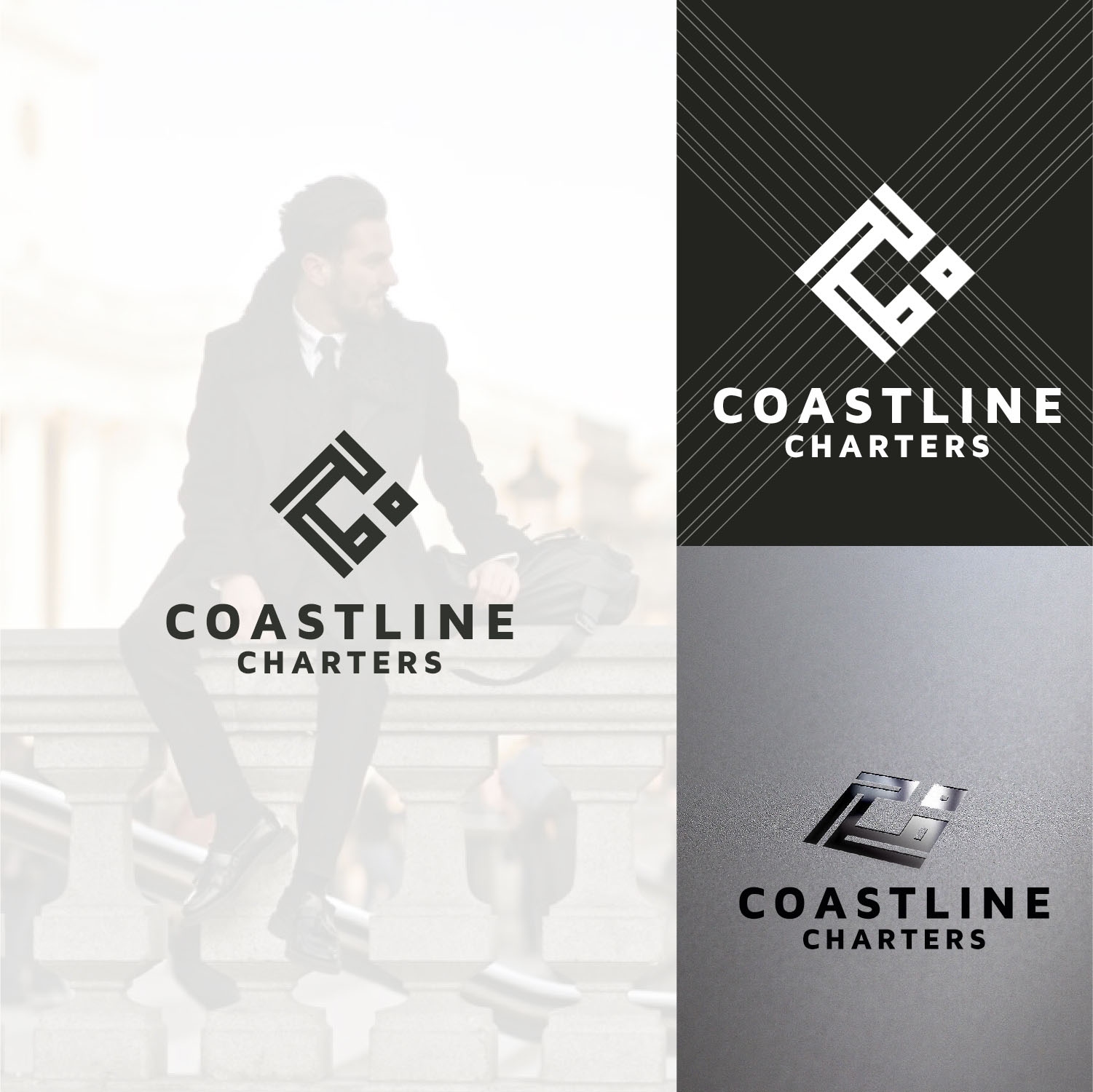 Logo Design entry 1837786 submitted by osman36 to the Logo Design for Coastline Charters run by gillsrods
