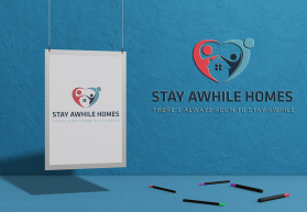 Logo Design entry 1839712 submitted by Gilanimal to the Logo Design for Stay Awhile Homes run by homefitnesstoyou
