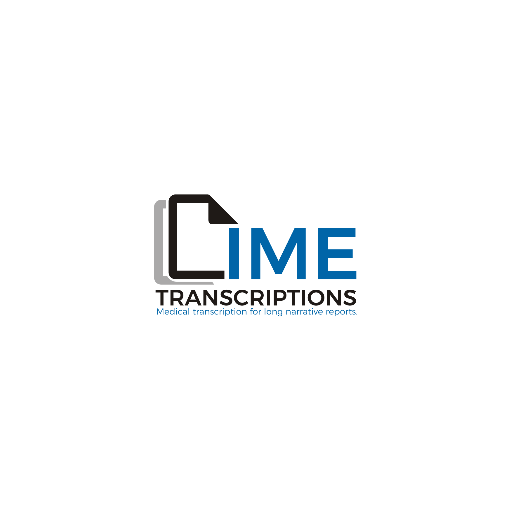 Logo Design entry 1841466 submitted by dhol to the Logo Design for IME Transcriptions run by sdt
