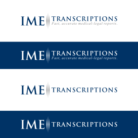 Logo Design entry 1841562 submitted by simple99 to the Logo Design for IME Transcriptions run by sdt