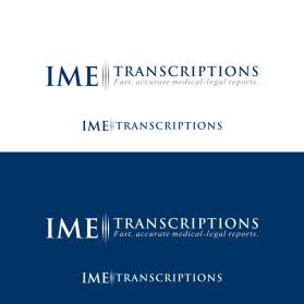 Logo Design entry 1841566 submitted by teponk to the Logo Design for IME Transcriptions run by sdt
