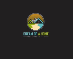 Logo Design entry 1842341 submitted by godok to the Logo Design for Dream of a home Investments,LLC run by Dreambiz