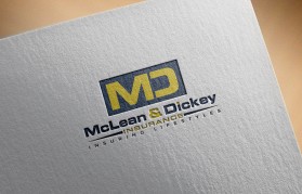 Logo Design entry 1844041 submitted by Niels to the Logo Design for McLean & Dickey Insurance  run by mcleananddickey