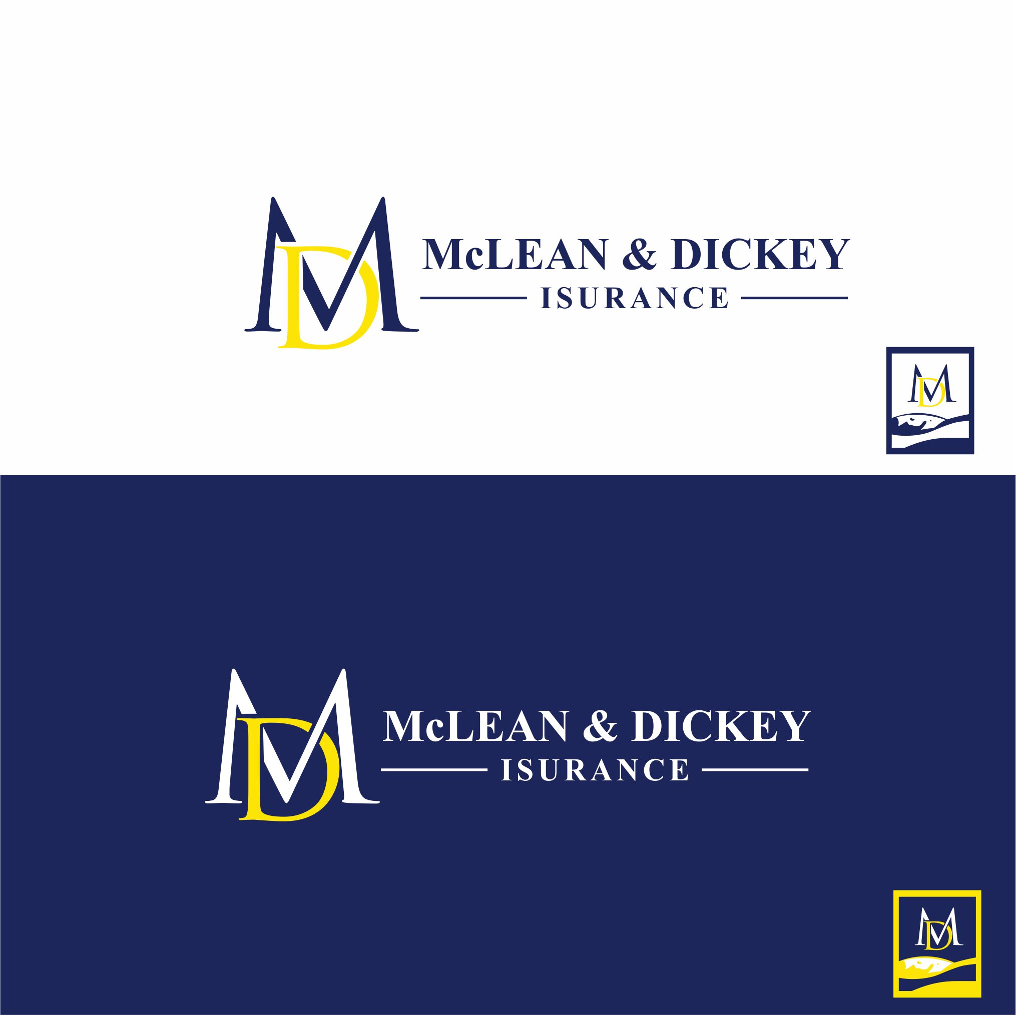Logo Design entry 1844044 submitted by appa to the Logo Design for McLean & Dickey Insurance  run by mcleananddickey