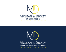 Logo Design Entry 1844133 submitted by Gilanimal to the contest for McLean & Dickey Insurance  run by mcleananddickey