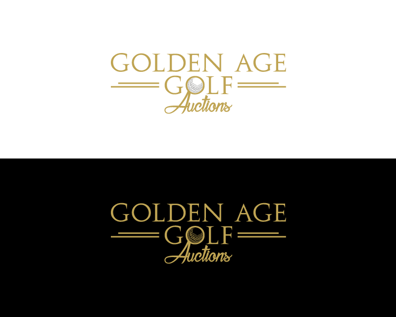 Logo Design entry 1846973 submitted by Bismmilah to the Logo Design for Golden Age Golf Auctions run by tourflags