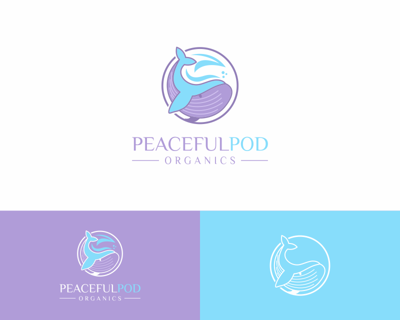 Logo Design entry 1847871 submitted by Giovani Maier to the Logo Design for Peaceful Pod Organics run by rdub1982