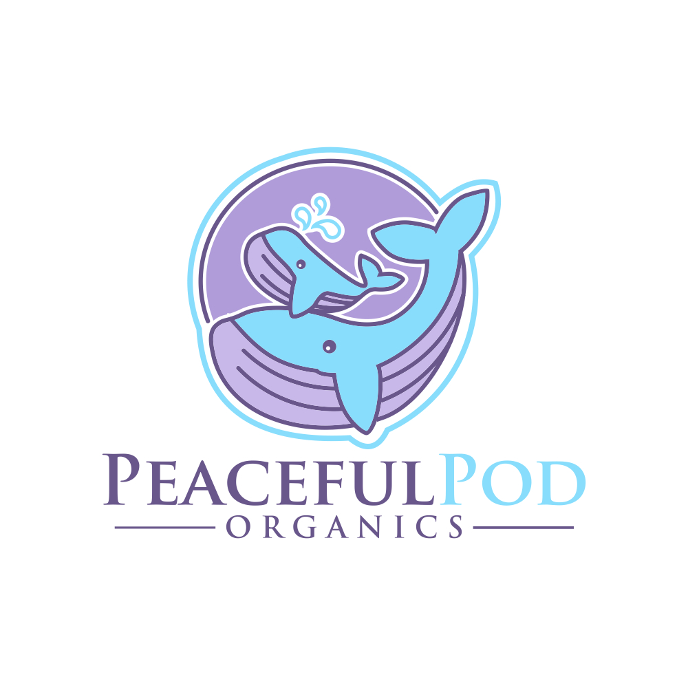 Logo Design entry 1847659 submitted by Salman to the Logo Design for Peaceful Pod Organics run by rdub1982
