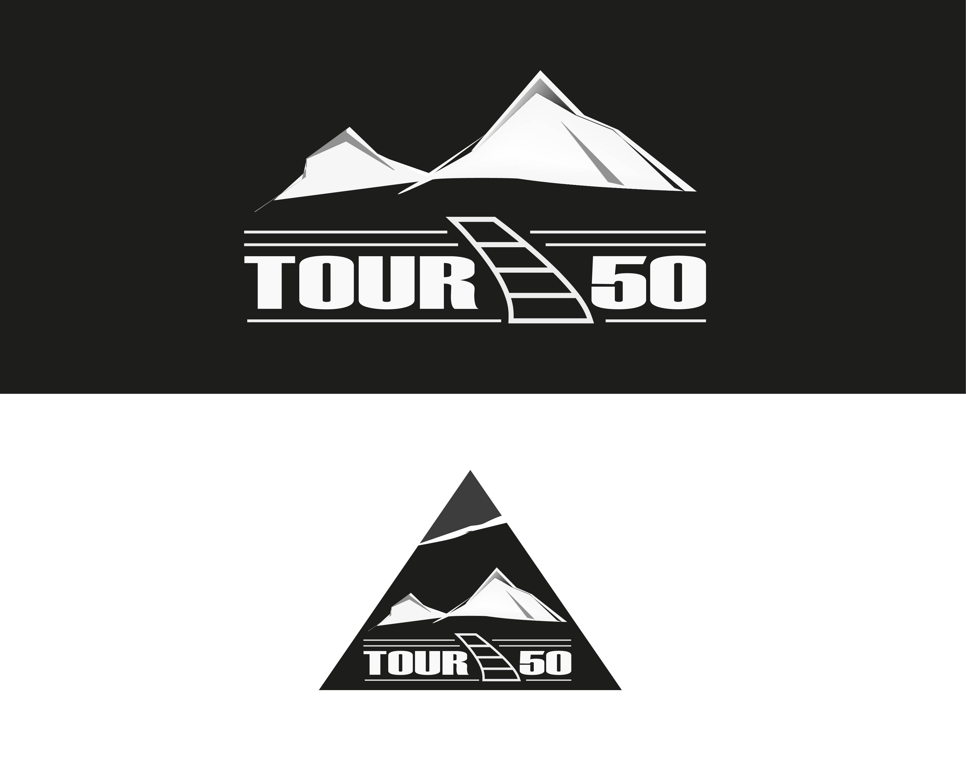 Logo Design entry 1847990 submitted by umami to the Logo Design for Tour50 run by jamovans